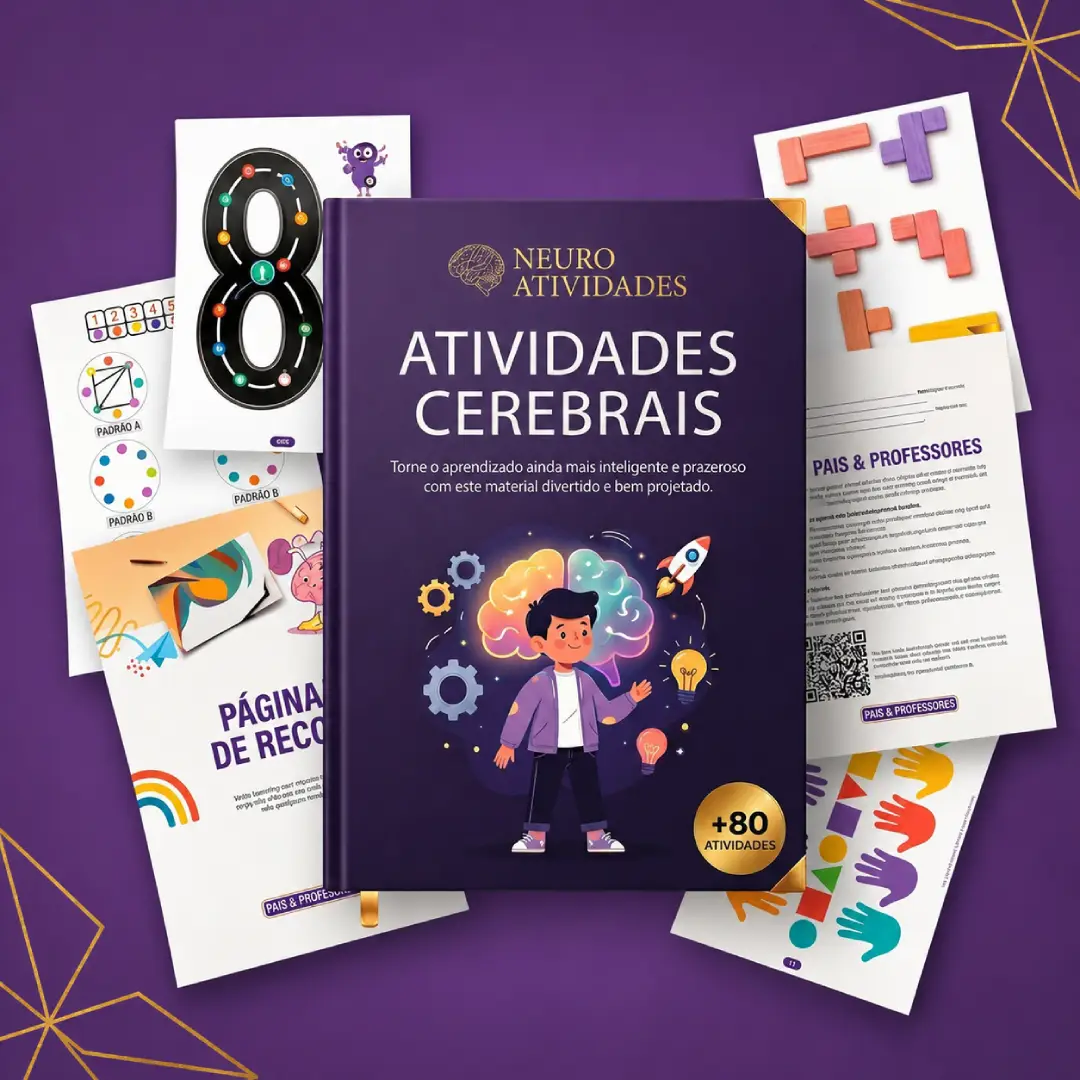 Crianças aprendendo com atividades divertidas